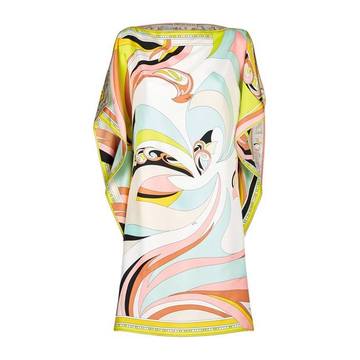 Printed Silk Kaftan