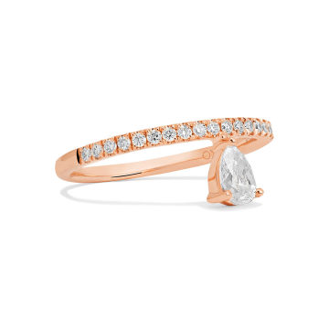 Duchess 18K 玫瑰金钻石戒指