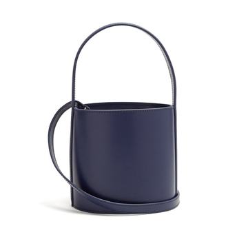 Bissett leather bucket bag