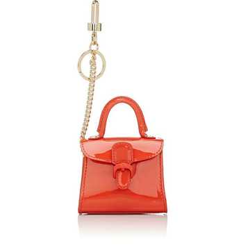 Brillant Leather Bag Charm