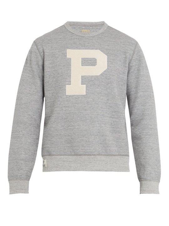 P-appliqué jersey sweatshirt展示图