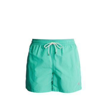 Logo-embroidered swim shorts