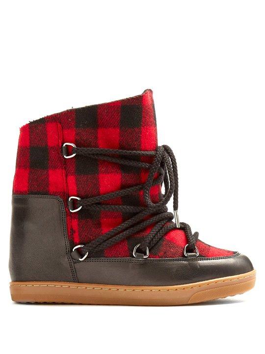 Nowles shearling-lined après-ski boots Nowles shearling-lined après-ski boots展示图