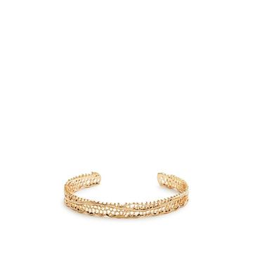 Lace yellow-gold cuff