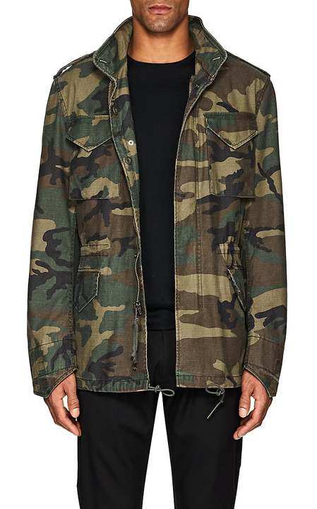 "Who's Your Daddy?" Camouflage Field Coat展示图