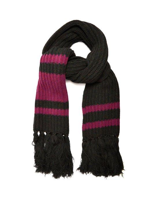Fringed wool scarf展示图