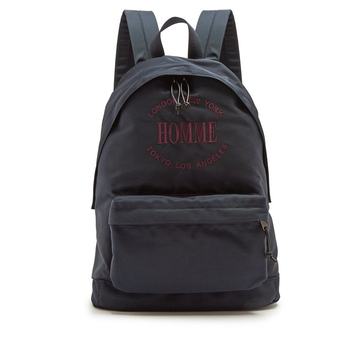 Explorer coated-canvas backpack