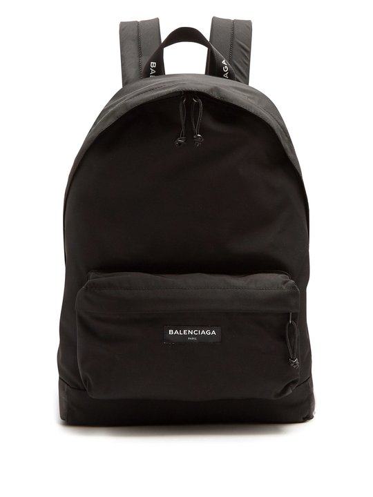 Explorer coated-canvas backpack展示图