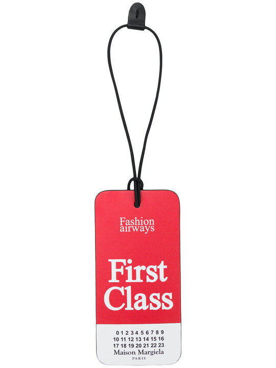First Class printed luggage tag展示图