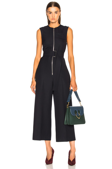 Sleeveless Cropped Jumpsuit展示图