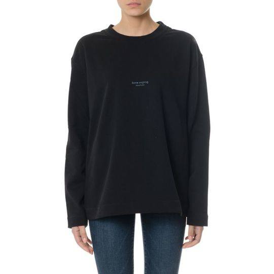 Acne Studios Lhynn Cotton-jersey Oversized Sweatshirt展示图