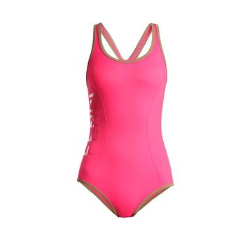 Racer-back performance swimsuit