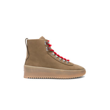 Nubuck Leather Hiking Sneakers