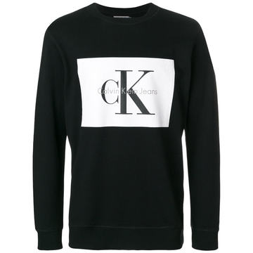 logo print sweatshirt