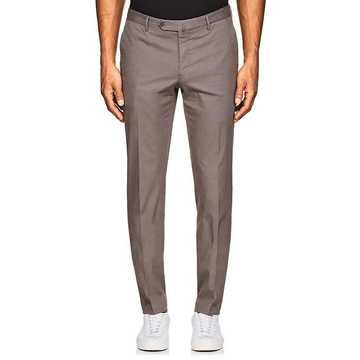 S-Body Slim-Fit Cotton-Blend Trousers