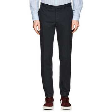 S-Body Slim Cotton-Blend Trousers