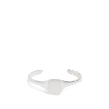 Signet sterling-silver cuff