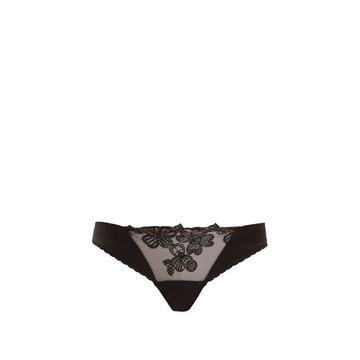 English Rose floral-embroidered briefs