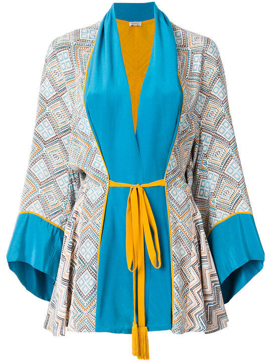 Maghreb印花束腰睡袍展示图