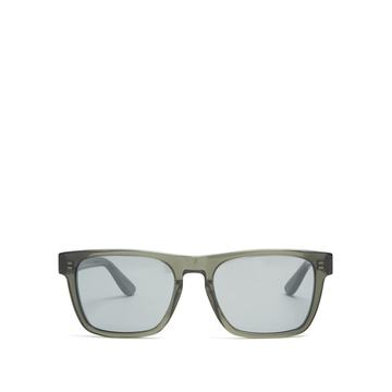 Rectangle-frame acetate sunglasses