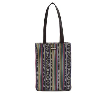 Antibe ikat canvas tote bag