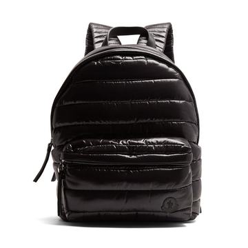 Fuji quilted nylon backpack