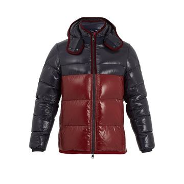 Harry bi-colour quilted down jacket Harry bi-colour quilted down jacket