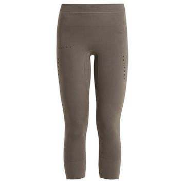 High-rise cropped performance leggings