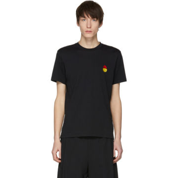 Black Limited Edition Smiley Edition Patch T-Shirt