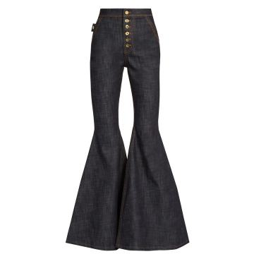 Ophelia high-rise flared jeans