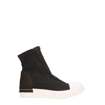 Cinzia Araia Stretch Slip Black Sneakers