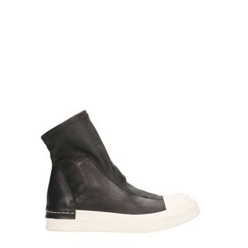 Cinzia Araia Stretch Slip Black Sneakers