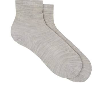 Silk-Blend Ankle Socks