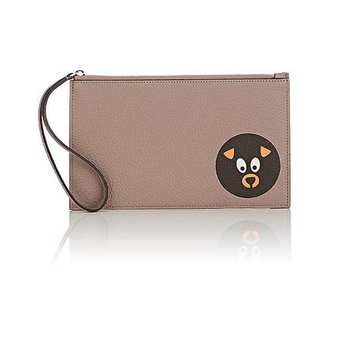 Trousse Leather Wristlet