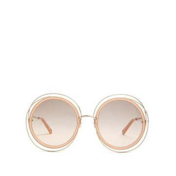 Carlina round-frame sunglasses