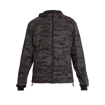 Camouflage track jacket