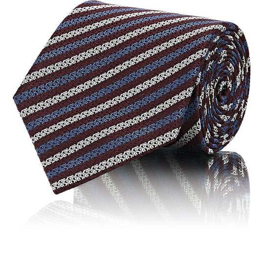 Striped Silk Necktie展示图