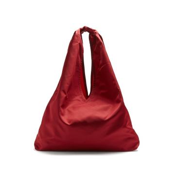 Bindle nylon shoulder bag