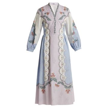 Estella floral-print dress
