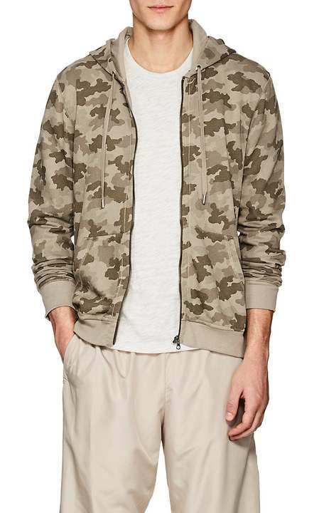 Camouflage Cotton Terry Hoodie展示图