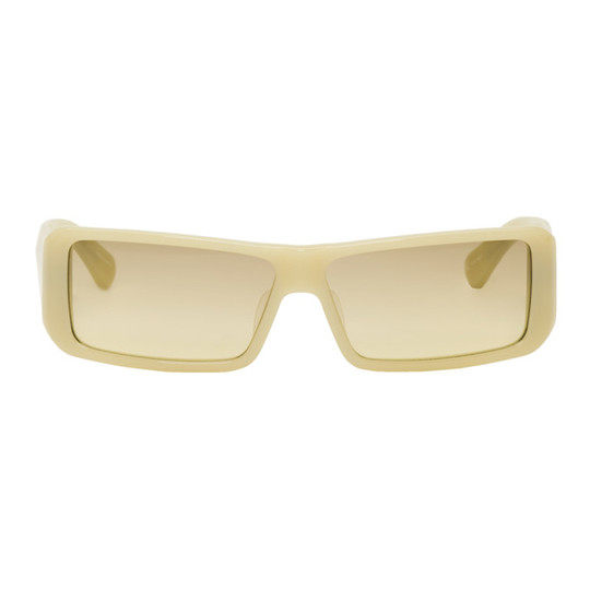 Beige Linda Farrow Edition 157 C4 Sunglasses展示图