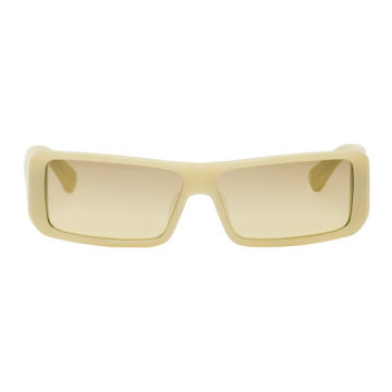 Beige Linda Farrow Edition 157 C4 Sunglasses