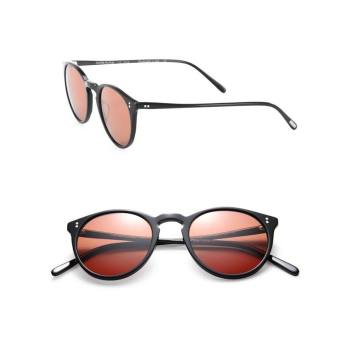 The Row For Oliver Peoples O'Malley NYC 48MM Round Sunglasses