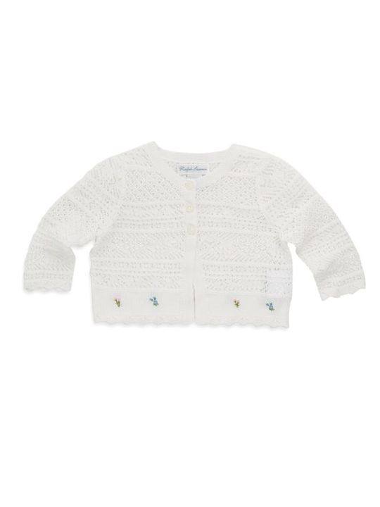 Baby's Pointelle Sweater展示图