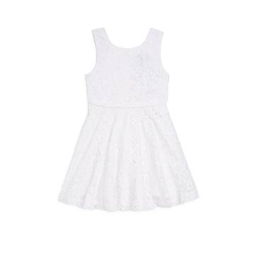 Little Girl's Sleeveless Lace Dress