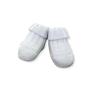 Infant's Cable-Knit Booties