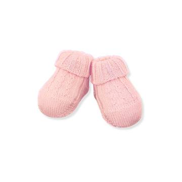 Infant's Cable-Knit Booties