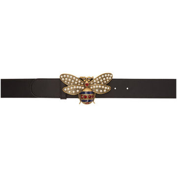 Black Leather Queen Margaret Belt