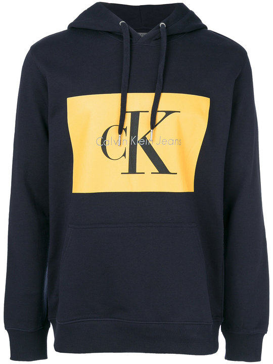 logo print hoodie展示图