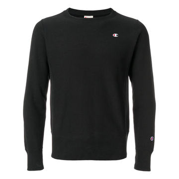 reverse crewneck jumper